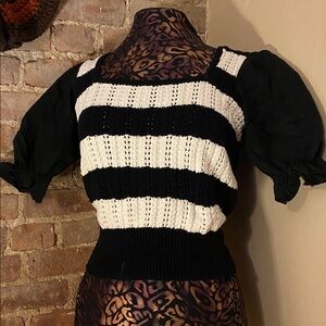 INC International Concepts Monochrome Knit Top